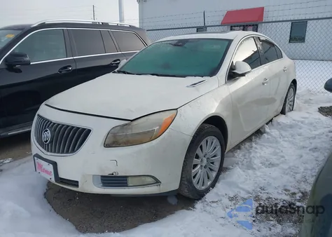2012 Buick Regal из США, поврежденный, VIN 2G4GR5EK6C9151295
